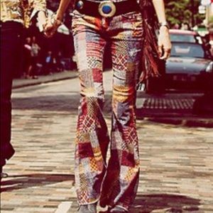 🚨SUPER RARE🚨Free People Patchwork Corduroys
